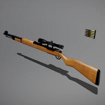 3D Modeling of a Kar 98k (2018)